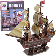 3D dėlionė, laivas Bounty