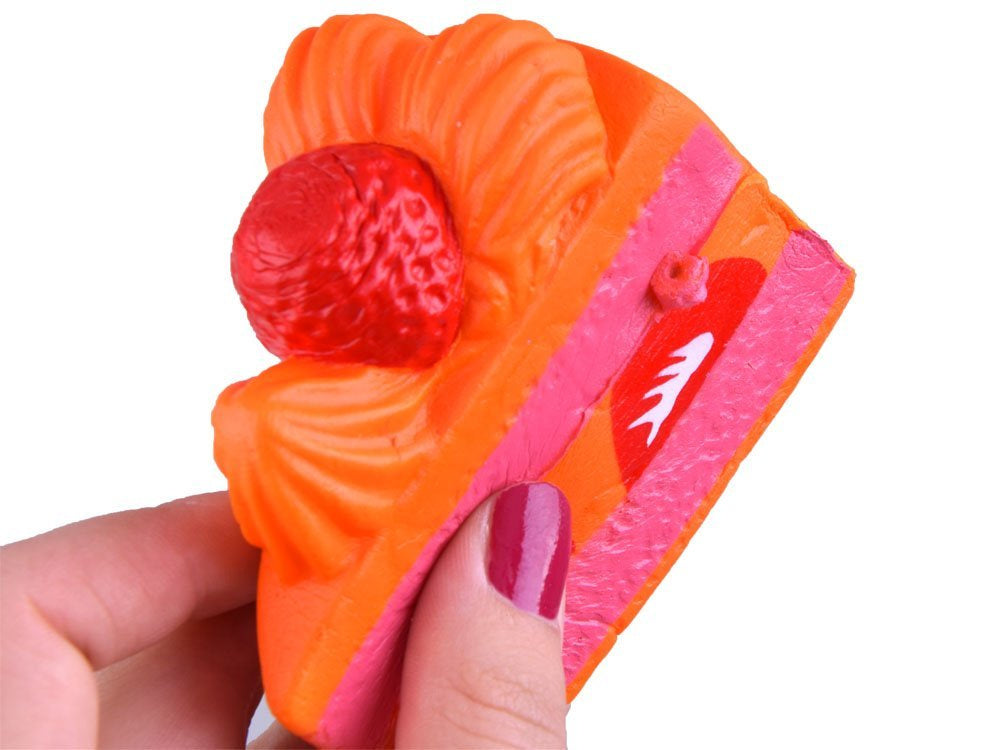 Antistresinis žaislas torto gabalėlis