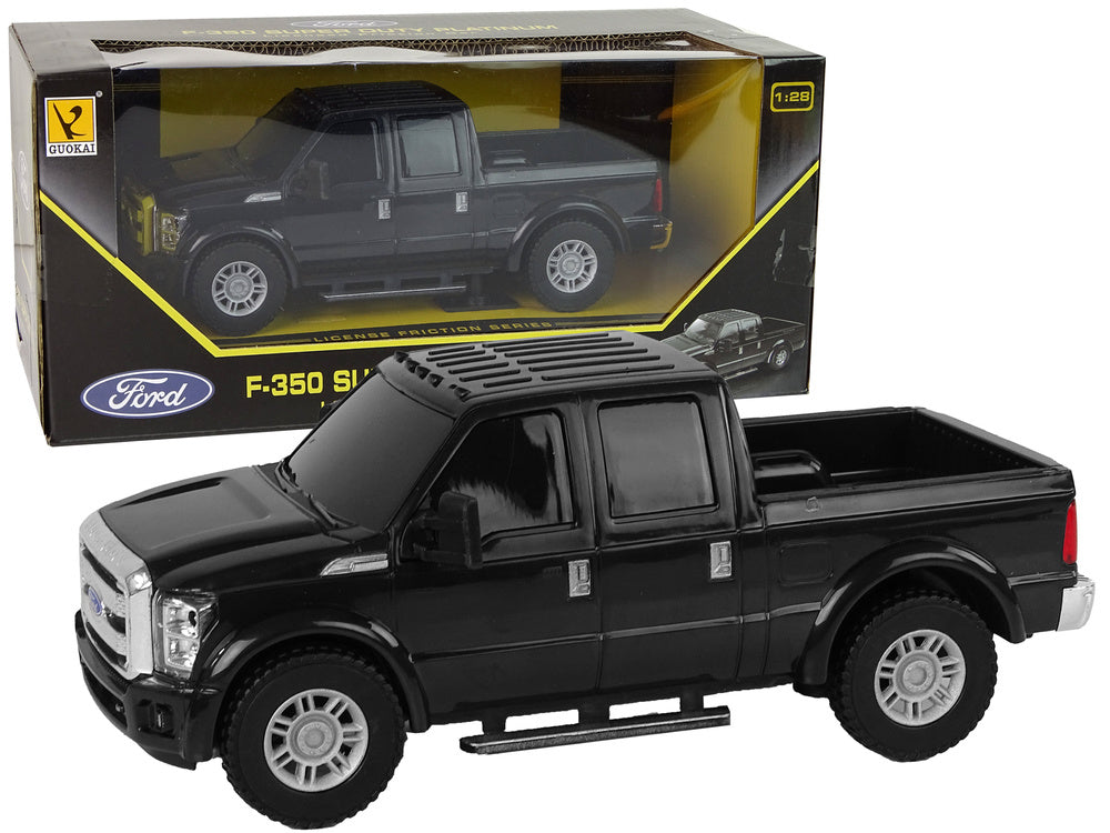 Automobilis Ford F-350, juodas