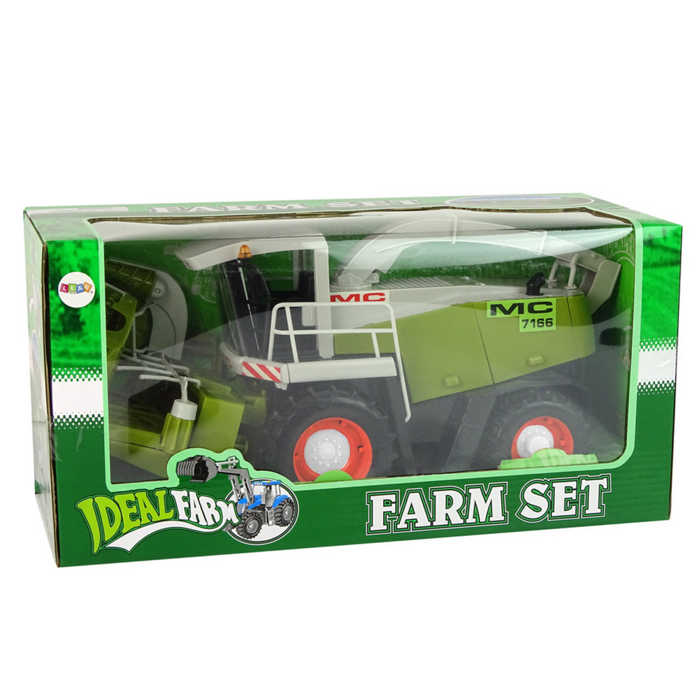 Žaislinis kombainas MC7166, žalias