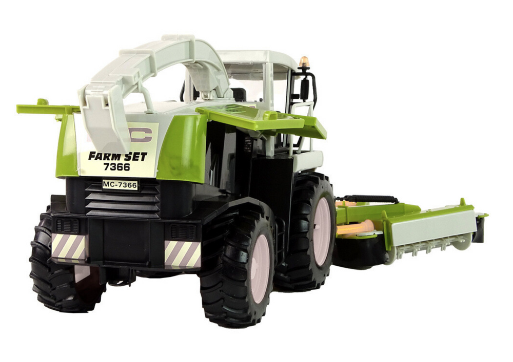 Didelis kombainas su priedais