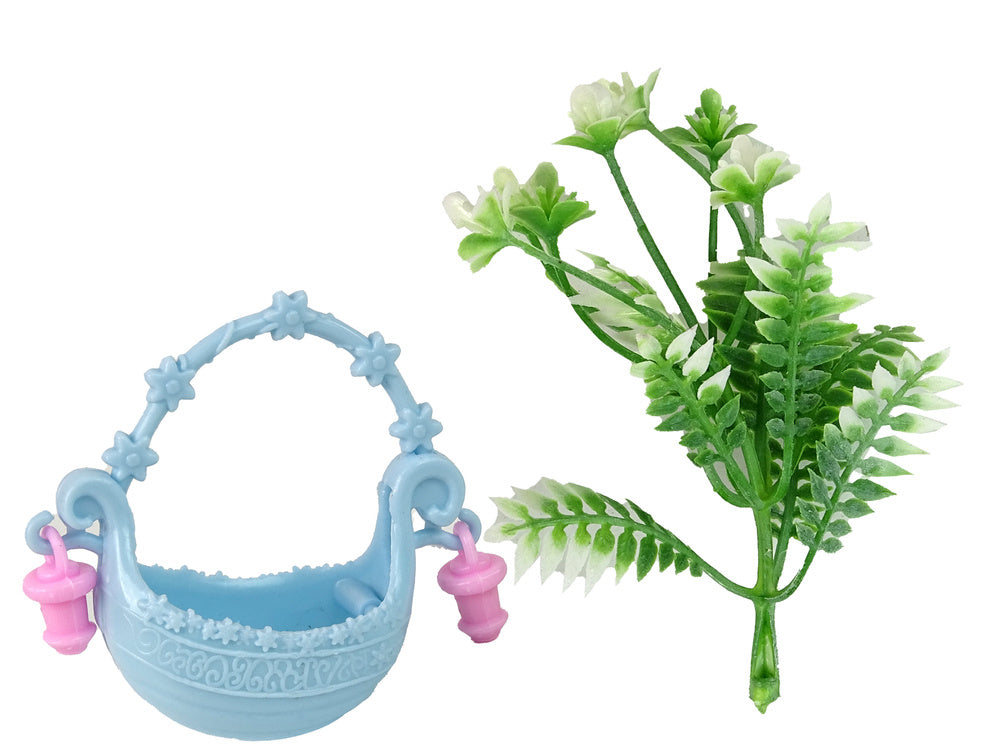 Lėlė Emily pavasarine suknele