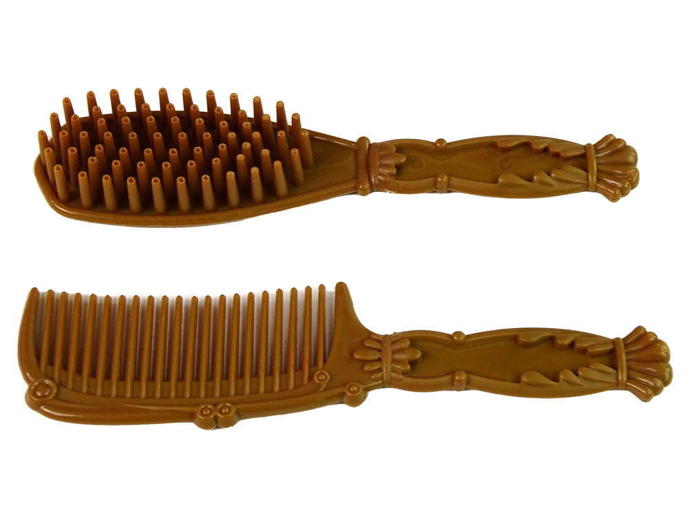 Balto žirgo figūrėlė su priedais