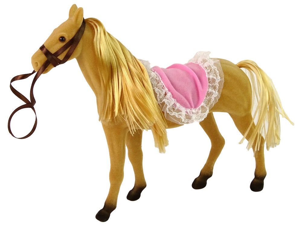 Lėlė ir arklio rinkinys su priedais