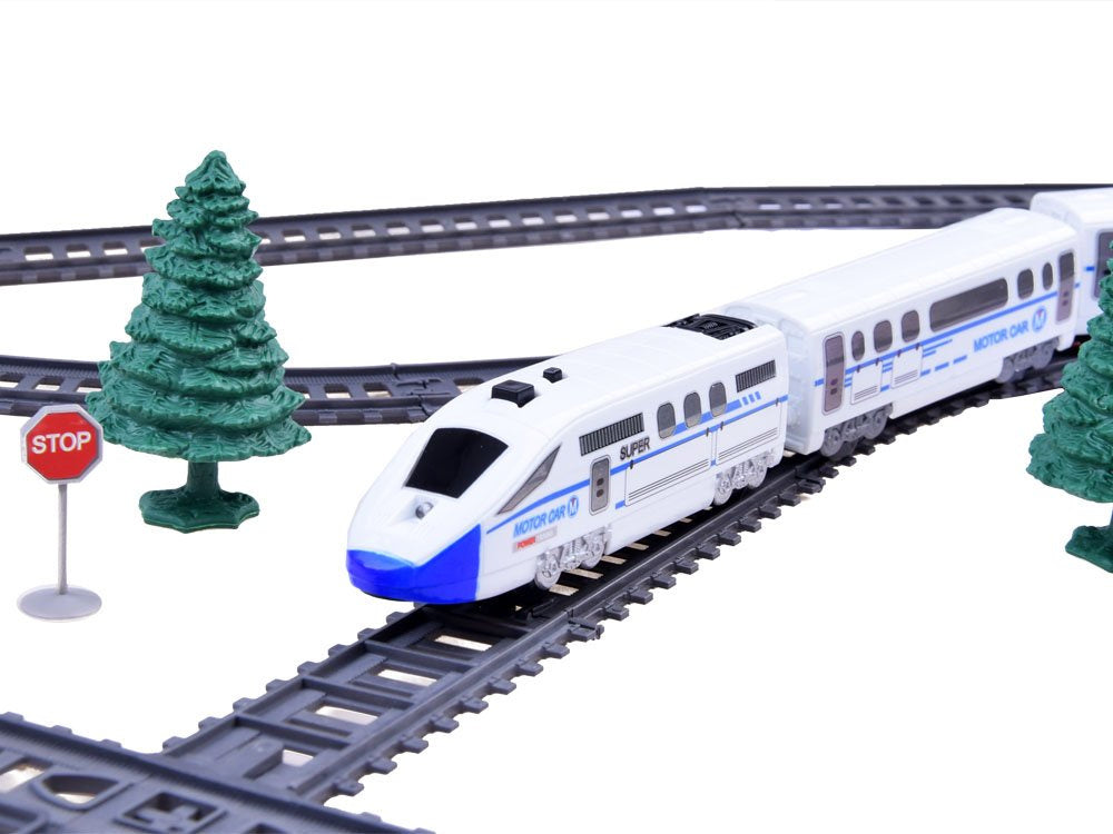 Elektrinis traukinys su trasa 900 cm