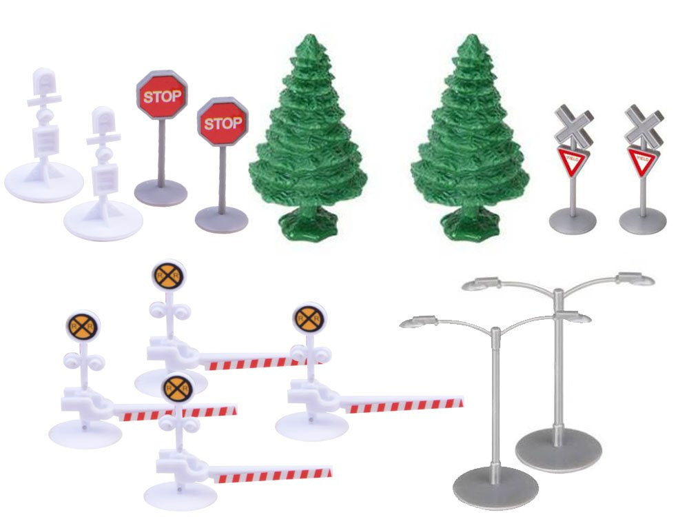 Elektrinis traukinys su trasa 900 cm