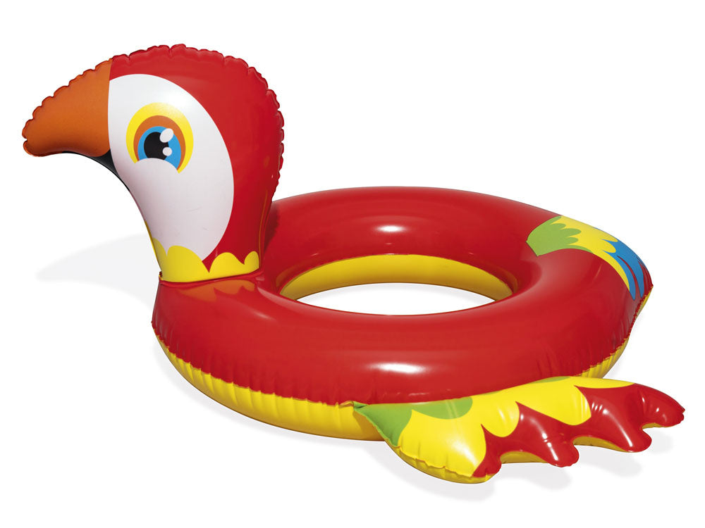 Pripučiamas plaukimo ratas vaikams papūga, Bestway