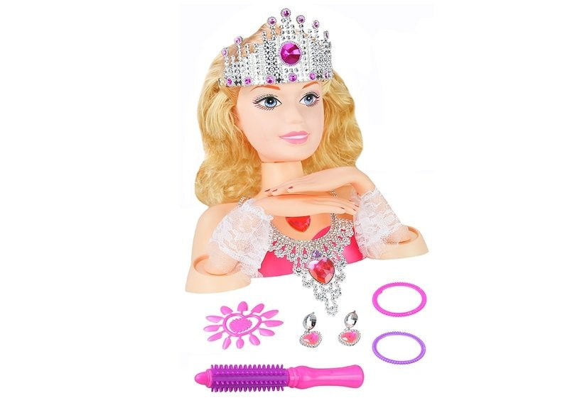 Lėlės biustas su priedais