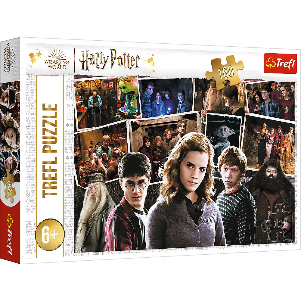 Dėlionė vaikams „Haris Poteris ir draugai“ 160 el., Trefl 15418