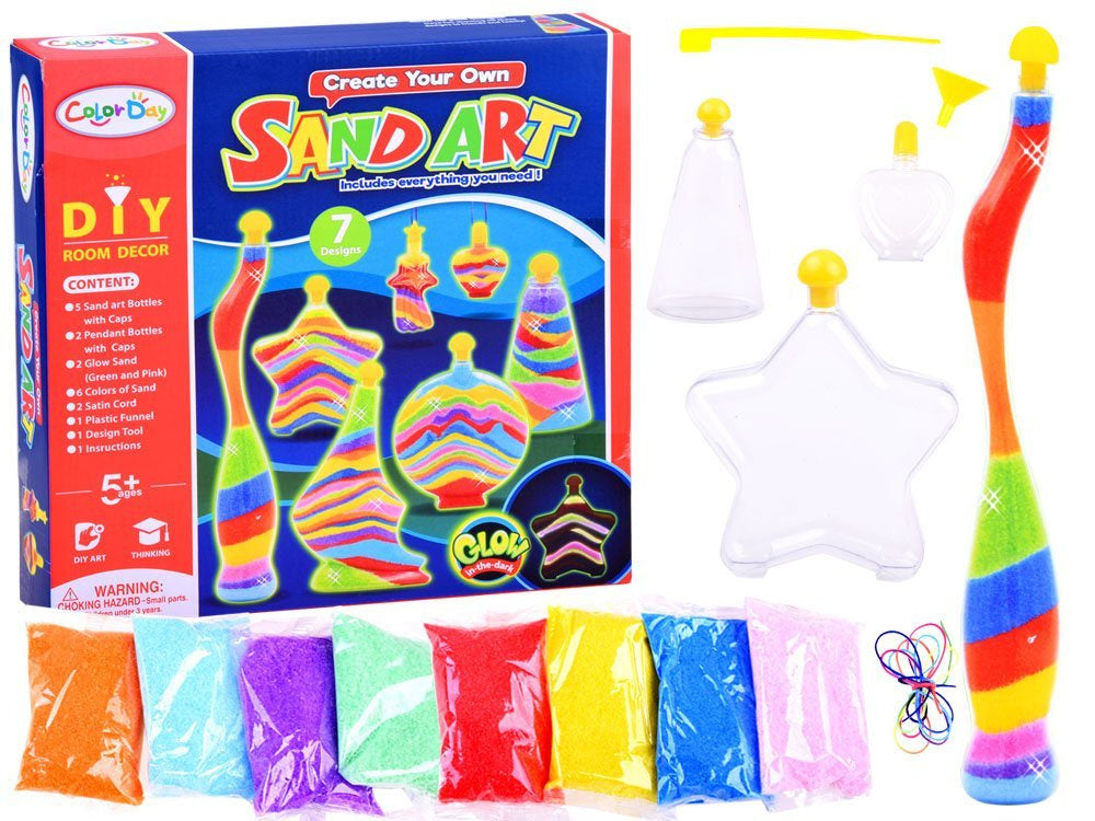 Smėlio pakabukų kūrimo rinkinys vaikams