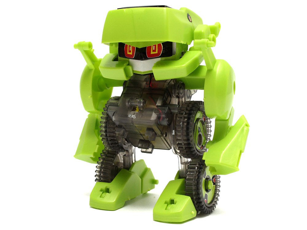 Saulės baterija valdomas dinozauro konstruktorius 4in1