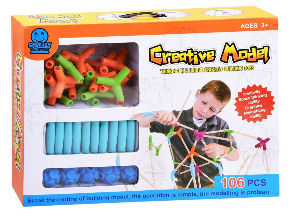 Statybinės lazdelės 106 el.