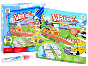 Kūrybinė vandens dažymo knyga su paveikslėliais