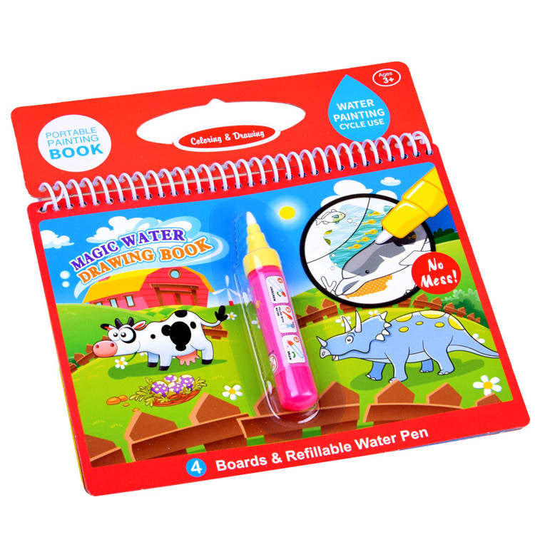 Vandens spalvinimo knygelė „Gyvūnai“