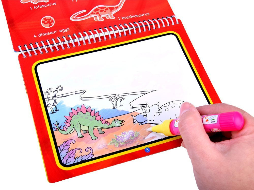 Vandens spalvinimo knygelė „Gyvūnai“