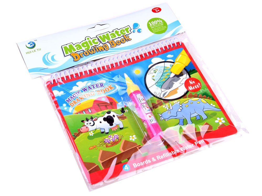 Vandens spalvinimo knygelė „Gyvūnai“