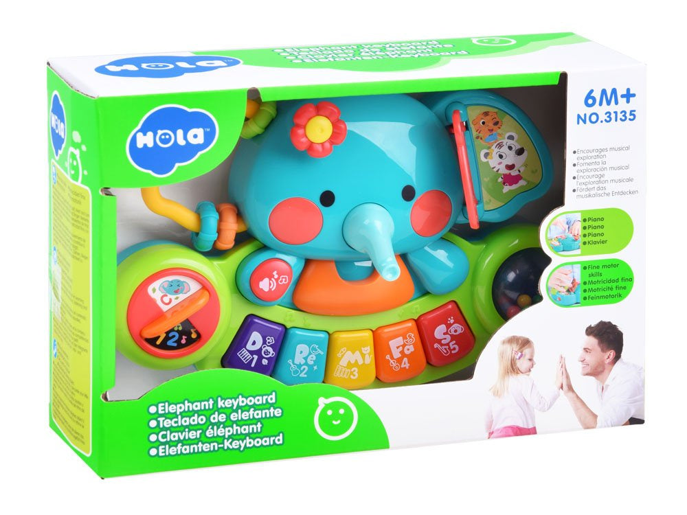 Muzikinis pianinas dramblys