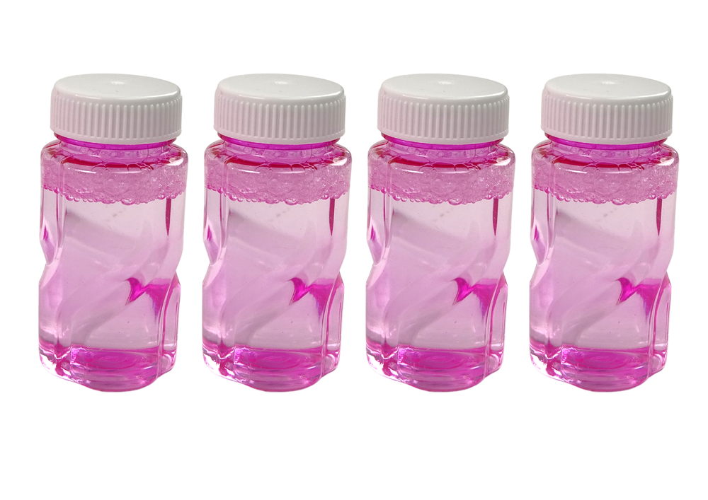 Muilo burbulų pistoletas ant trikojo, rožinis