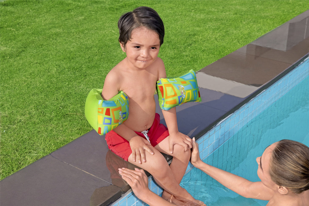 Plaukimo rankovės S/M žalios, Bestway