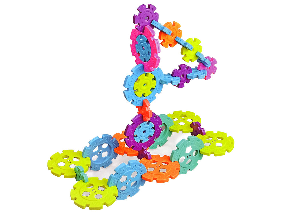 Statybinės kaladėlės „Snaigės“ 120 el.