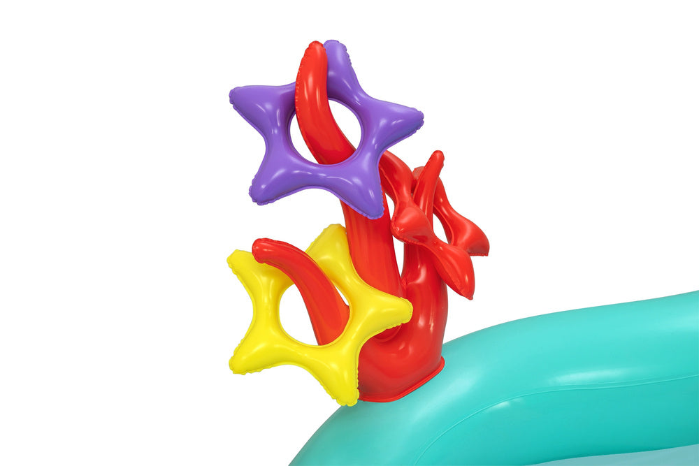 Pripučiama žaidimų aikštelė Undinėlė, 221 x 193 x 117 cm