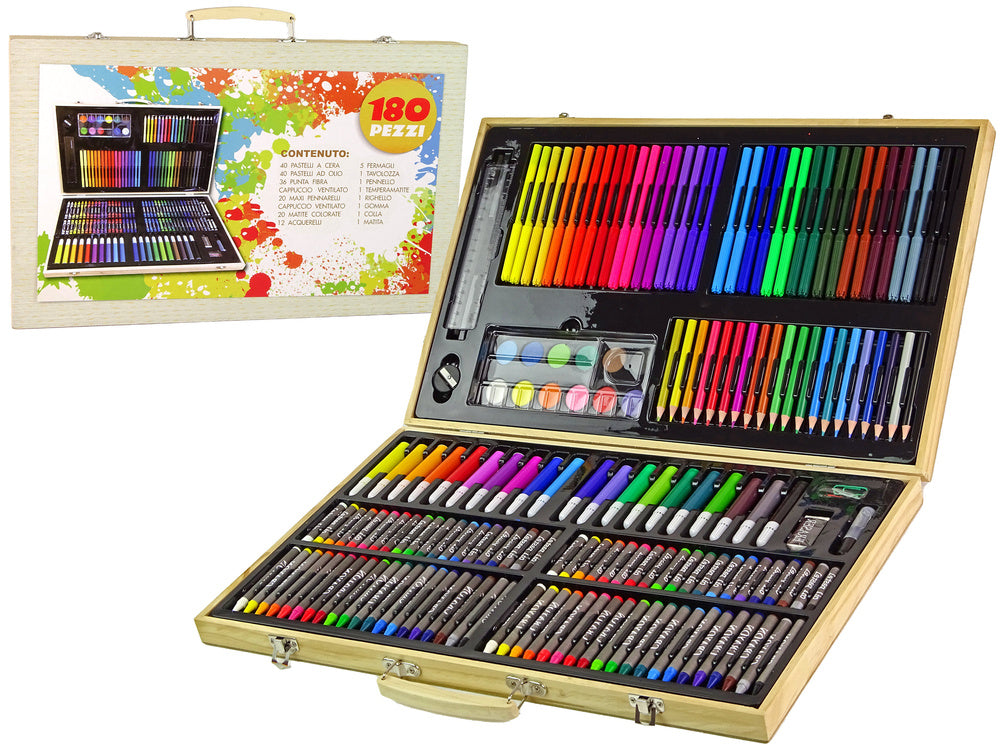 Meninio tapymo rinkinys, 180 dalių