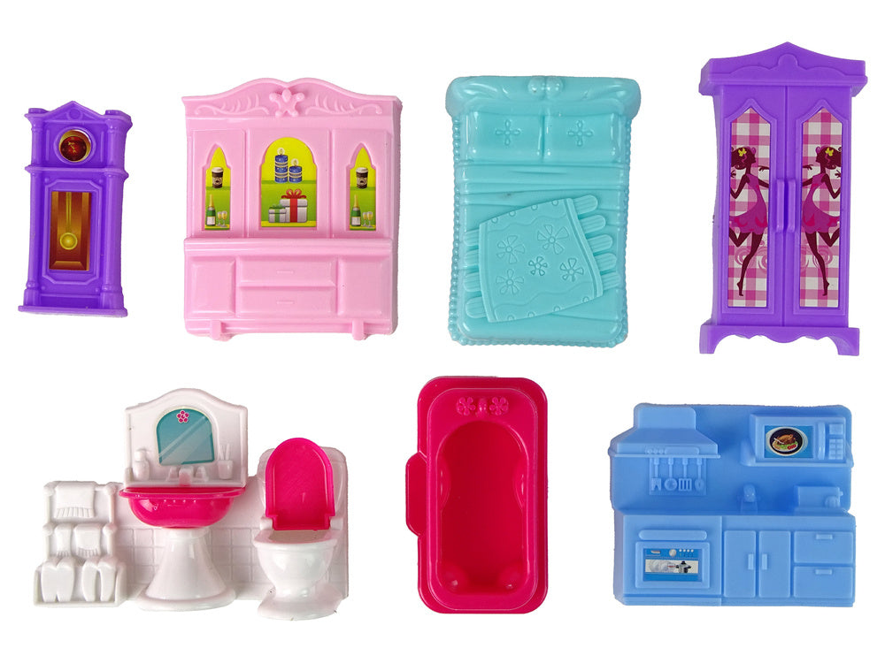 Lėlių namelis su šviesos ir garso efektais