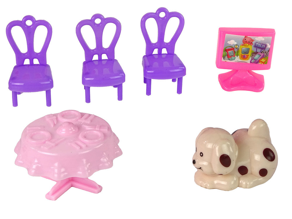 Lėlių namelis su šviesos ir garso efektais