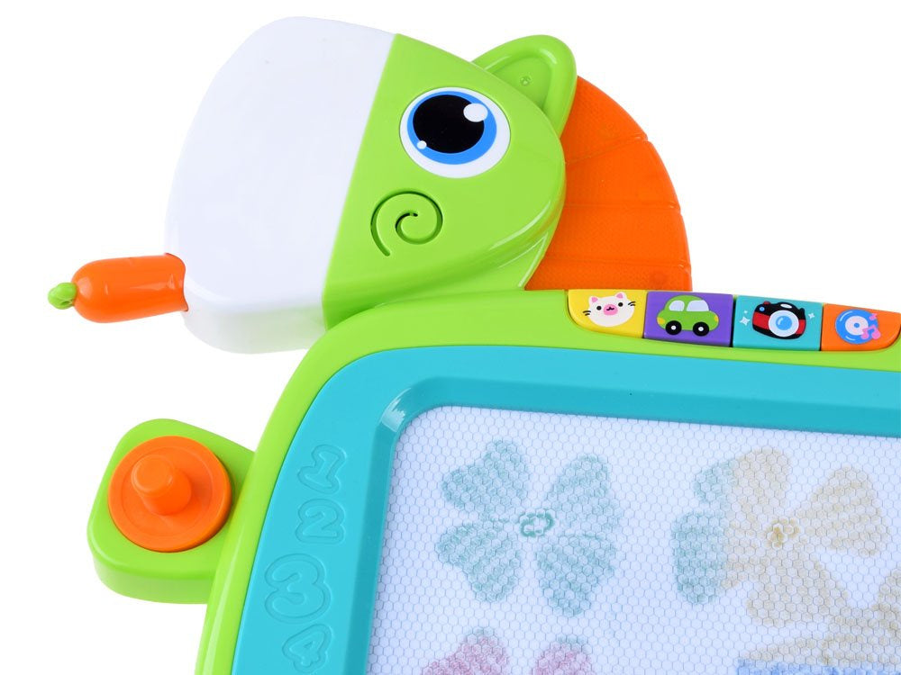 Magnetinė piešimo lenta su antspaudais, garso ir šviesos efektais, Hola