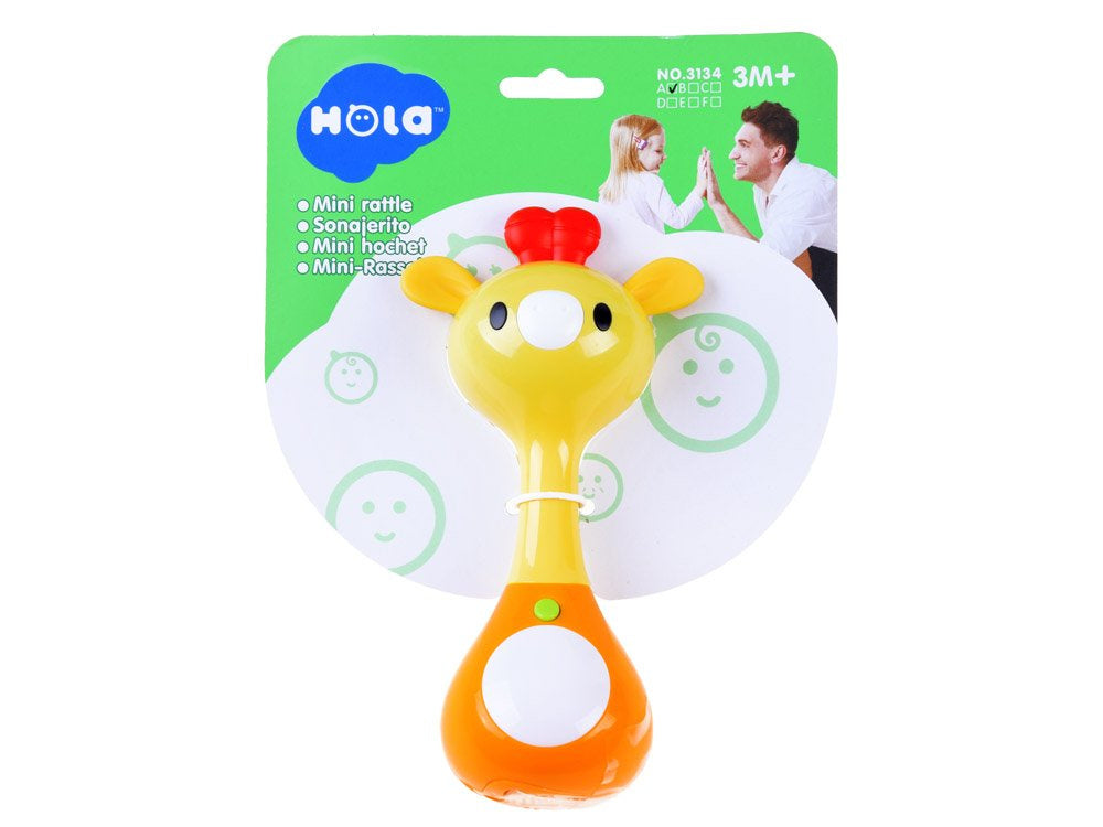 Interaktyvus barškutis kūdikiui Hola