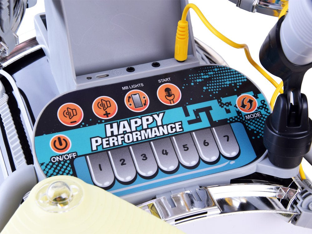 Vaikiškų būgnų rinkinys su mikrofonu