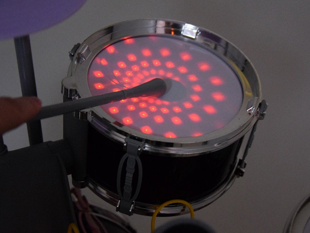 Vaikiškų būgnų rinkinys su mikrofonu