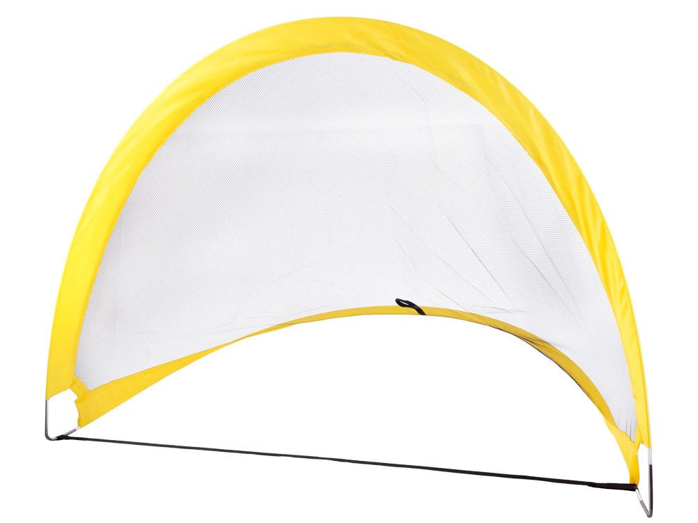 Savaime sulankstomi futbolo vartai x2 su priedais