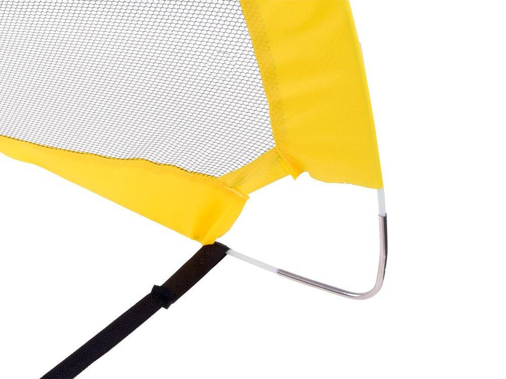 Savaime sulankstomi futbolo vartai x2 su priedais