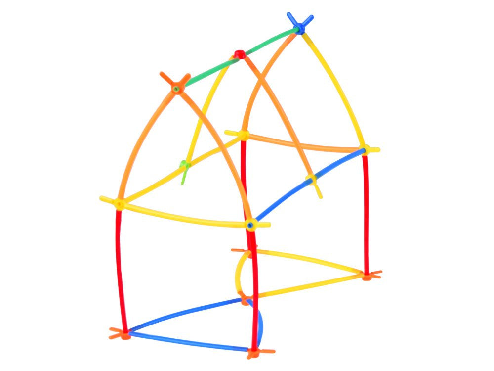 3D kūrybinis šiaudelių konstruktorius  238 el.