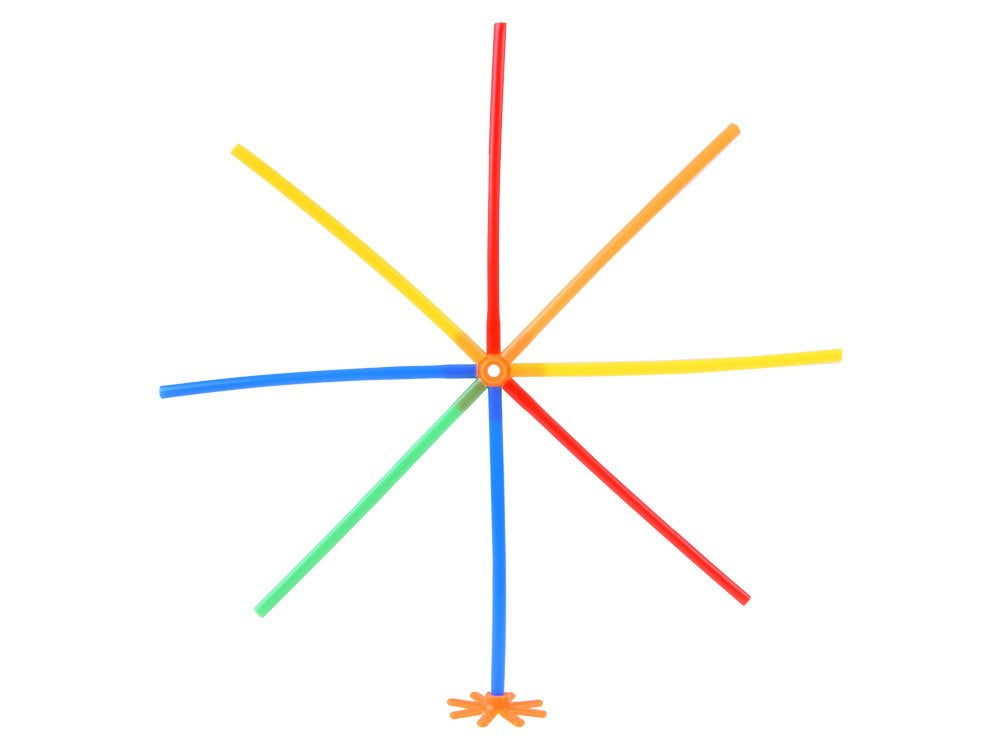 3D kūrybinis šiaudelių konstruktorius  238 el.