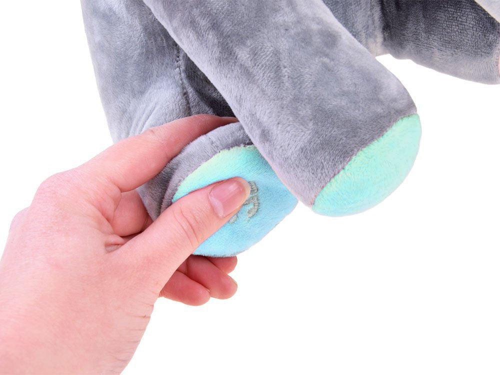 Interaktyvus pliušinis dramblys, mėlyna