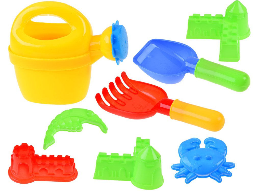 Smėlio žaislų rinkinys su vežimėliu