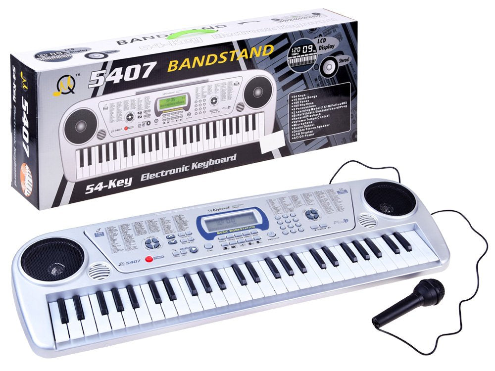 Vaikiškas sintezatorius su mikrofonu MQ5407 54 klavišai