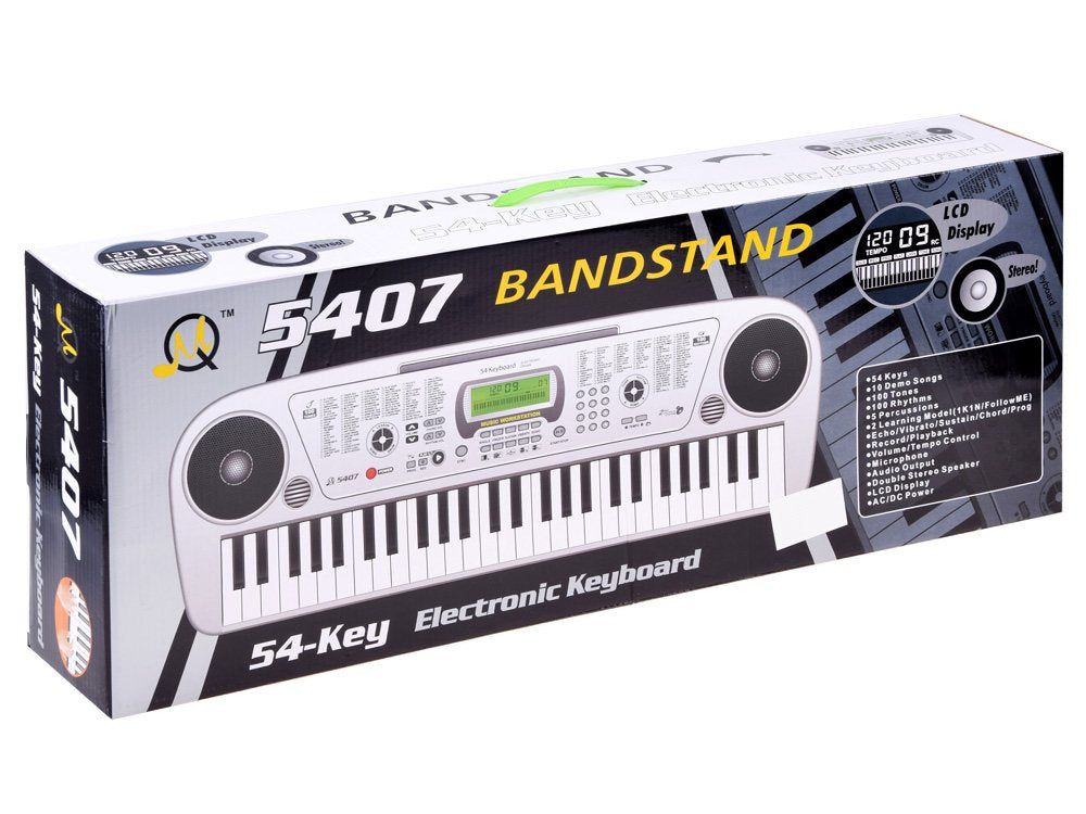 Vaikiškas sintezatorius su mikrofonu MQ5407 54 klavišai