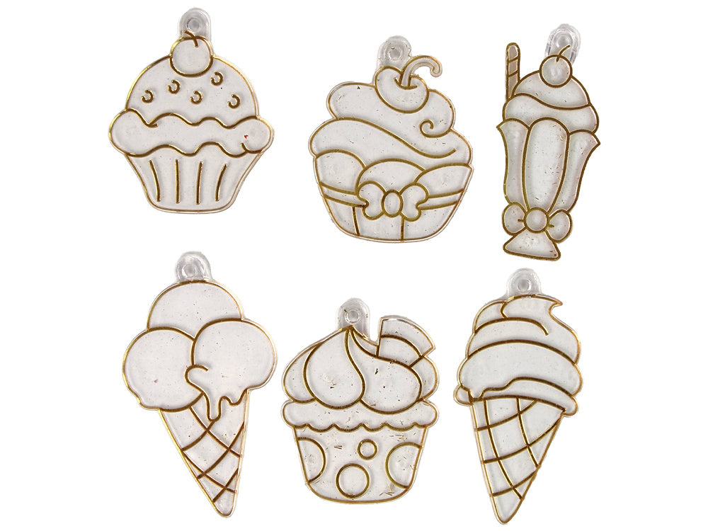 Kūrybinis 3D vitražo rinkinys „Ledai“