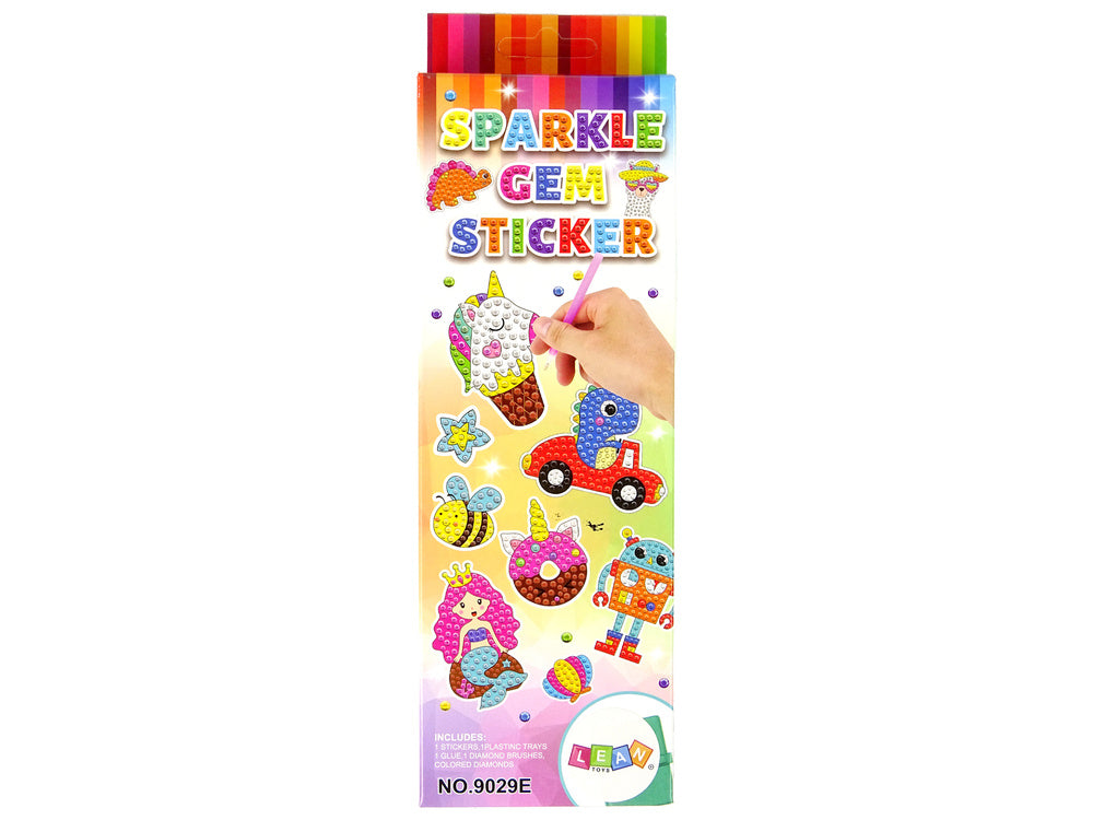 Kūrybinis mozaikos ir lipdukų rinkinys „Lamos“