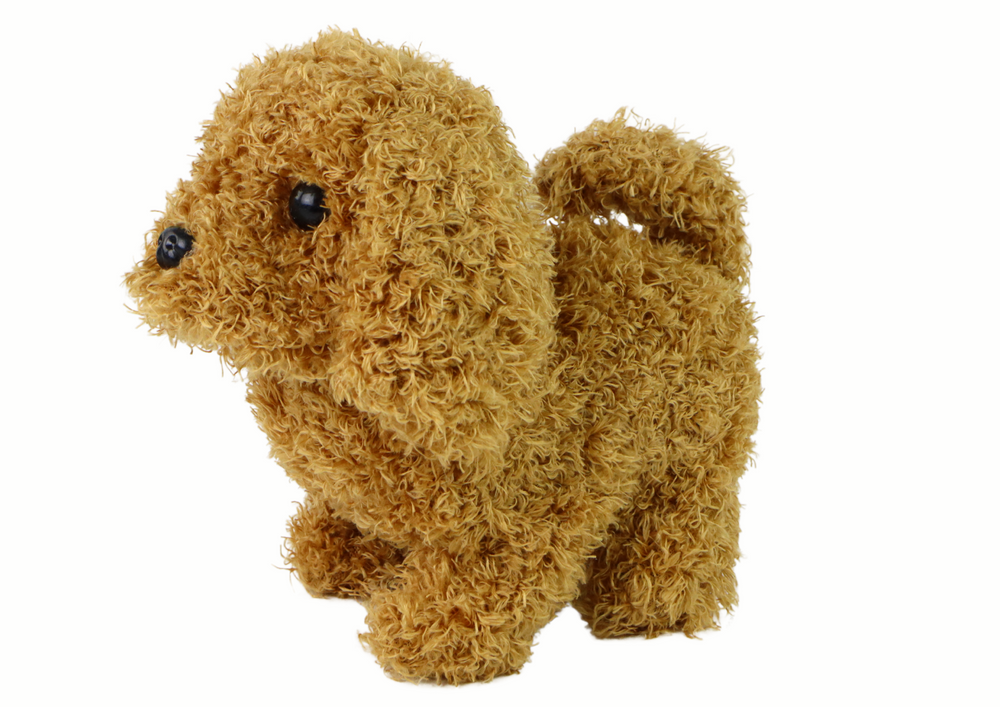 Interaktyvus žaislas, šuo, rudas