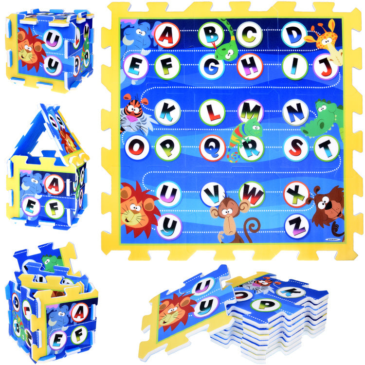 Dėlionė kilimėlis „Raidės“ 31x31cm