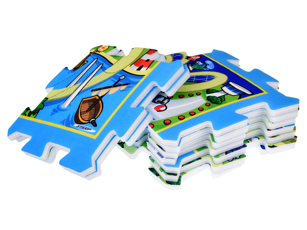 Dėlionė kilimėlis „Gatvės“ 31x31cm