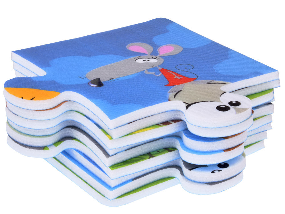 Dėlionė kilimėlis „Gyvūnai“ 37x37cm