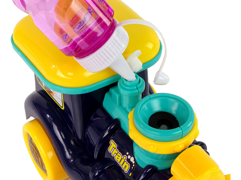 Muilo burbulų traukinys su šviesa ir garsu