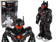 Interaktyvus vaikštantis robotas, juodas