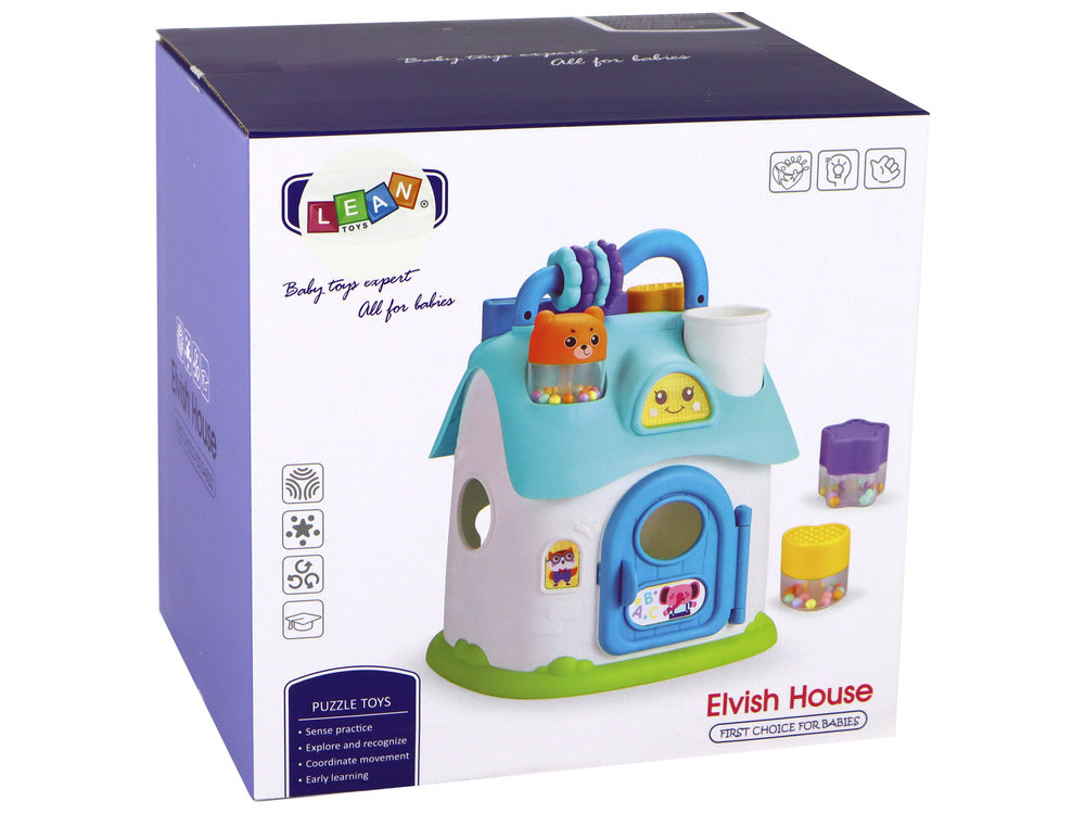 Edukacinis rūšiavimo namelis, rožinis