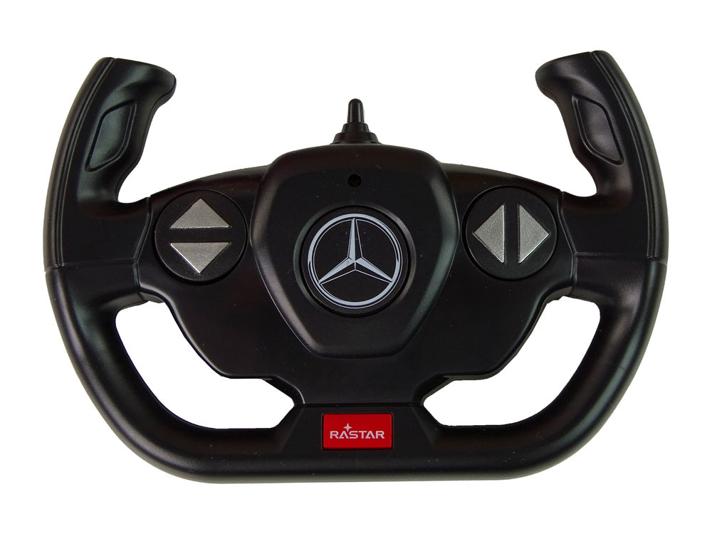 Nuotoliniu būdu valdomas sunkvežimis Mercedes Rastar, raudonas